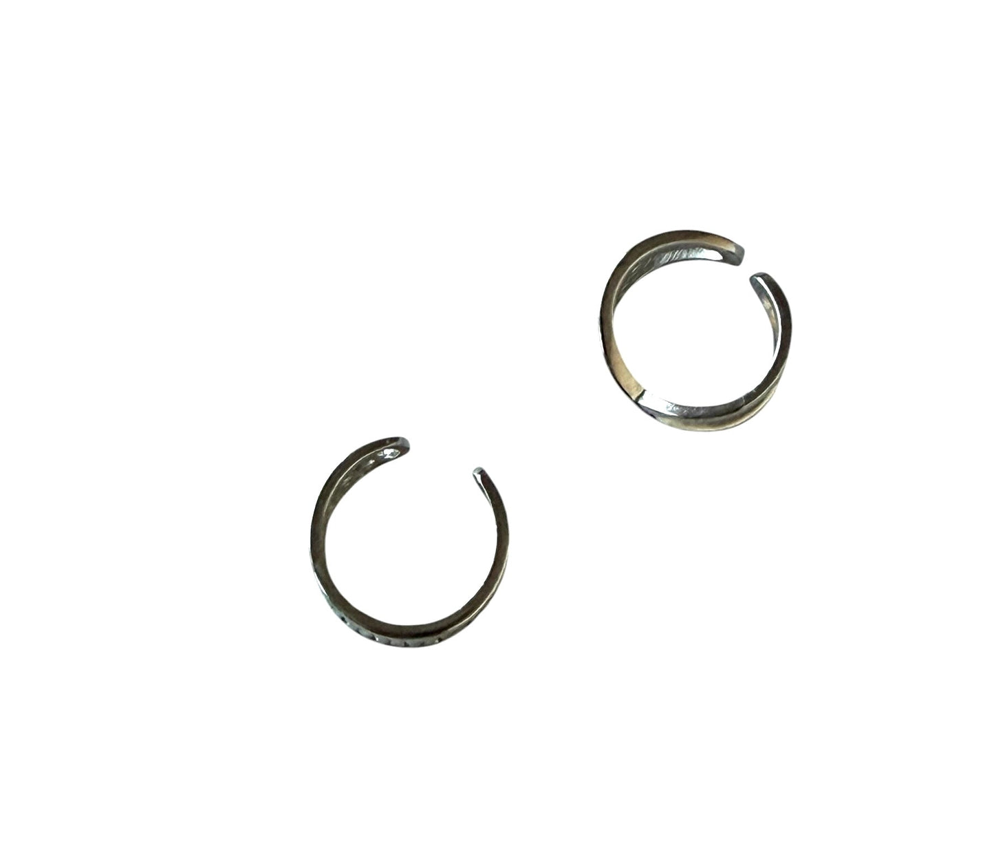 Stainless Steel Adjustable Ear Cuffs (Set of 2)