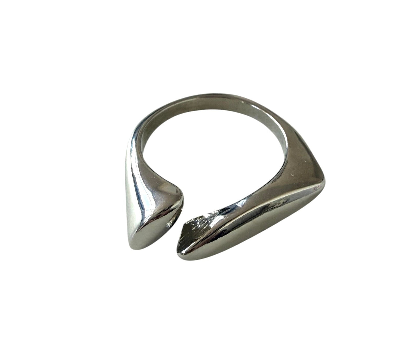 Stainless Steel Open Statement Ring