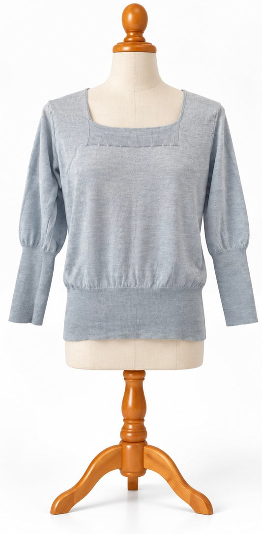 Charles Tyrwhitt Light Blue Merino Wool Jumper | Ladies’ M