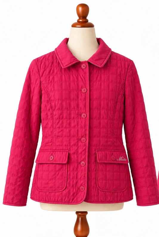 Musto Signature Bright Pink Quilted Jacket | Ladies UK 14