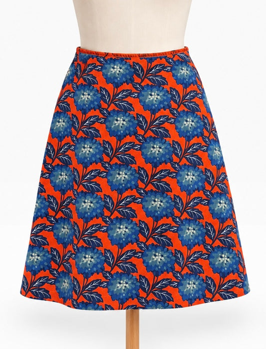Seasalt Cornwall Floral Print Skirt | UK 14