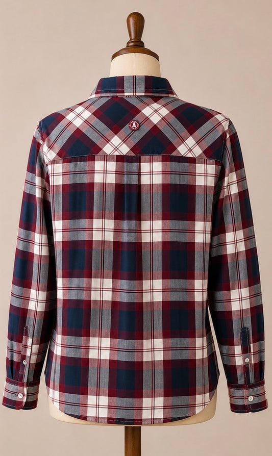 Barbour Women’s Tartan Check Shirt | Long Sleeve | Size M