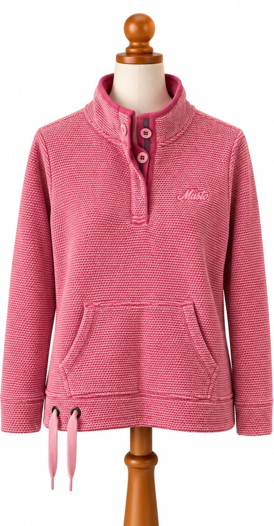 Musto Signature Cotton Half-Zip Sweatshirt | Size 12