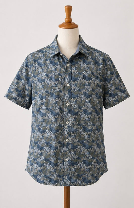 Original Penguin Heritage Slim Fit Floral Shirt | Size XL