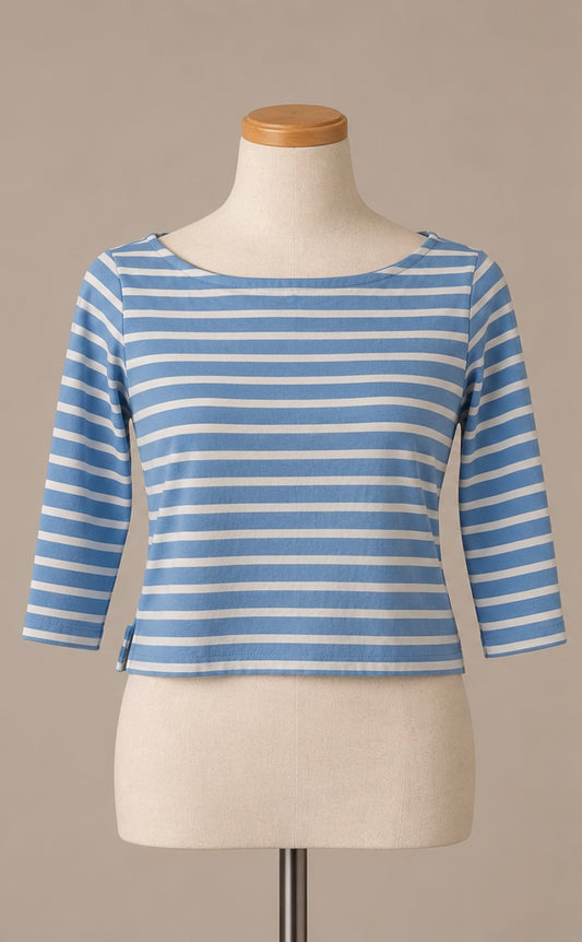 Charles Tyrwhitt Breton Stripe Top | Size S