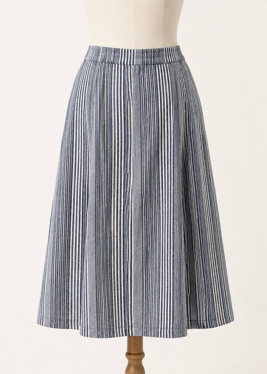 Seasalt Cornwall Sandbank Skirt | Linen Blend | UK 18