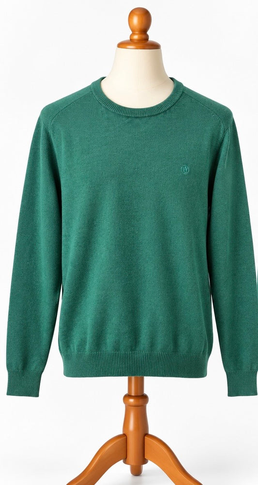 FatFace Dark Green Crew Neck Jumper | Men’s 2XL | New With Tags