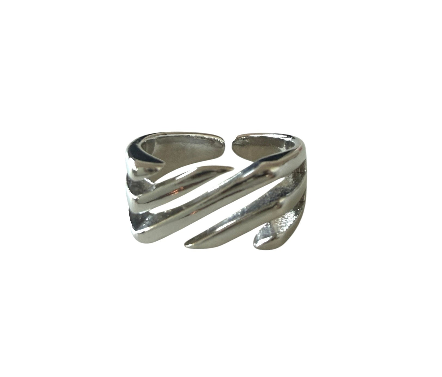 925 Sterling Silver Adjustable Wrap Ring