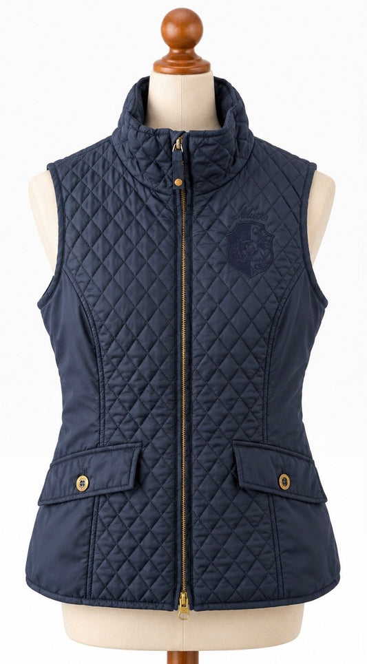 Musto Ladies Quilted Gilet | UK 10 | Navy