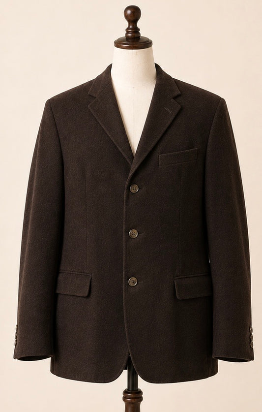 GANT Men’s Brown Cotton Blazer | Size 52 / UK 42R