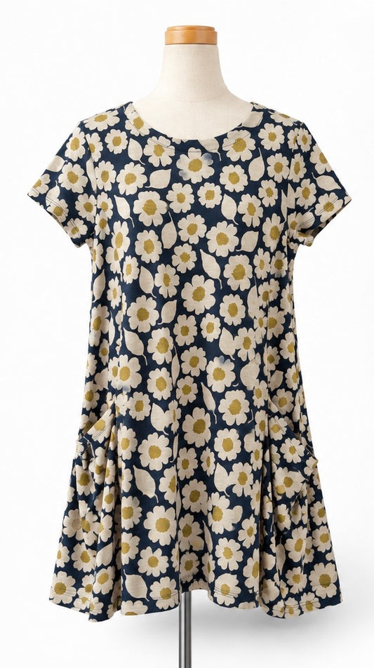 Seasalt Cornwall Clear Light Floral Dress | UK 8R