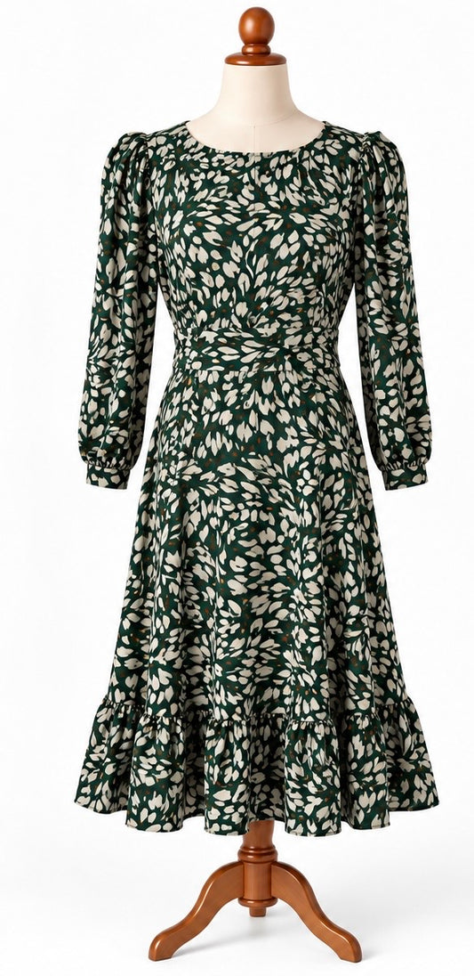 Hobbs London Floral Print Dress | UK 10