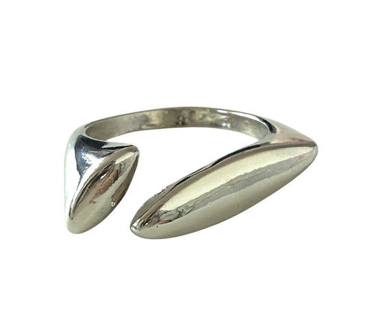 Stainless Steel Open Statement Ring