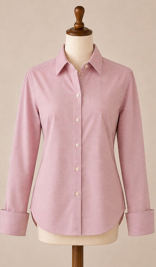 PINK by Thomas Pink London Fine Women’s Check Shirt | Size 8