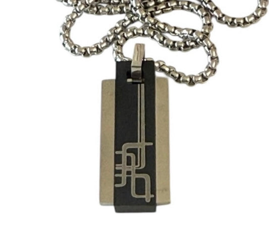Stainless Steel Alpaca Pendant Necklace